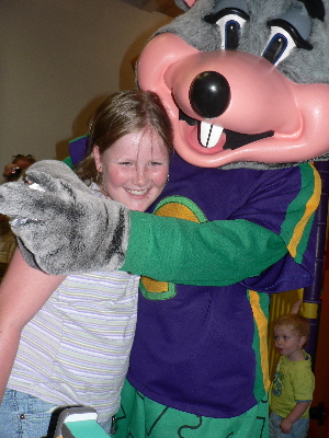 Chuck E. Cheese and Susie