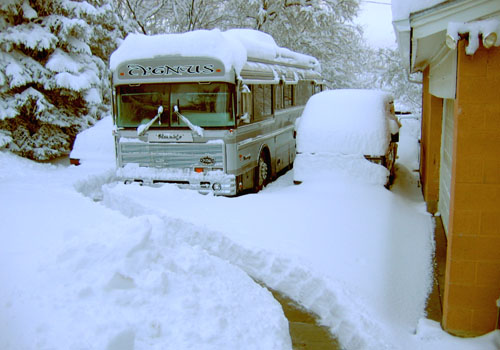 Snowbound in Utah